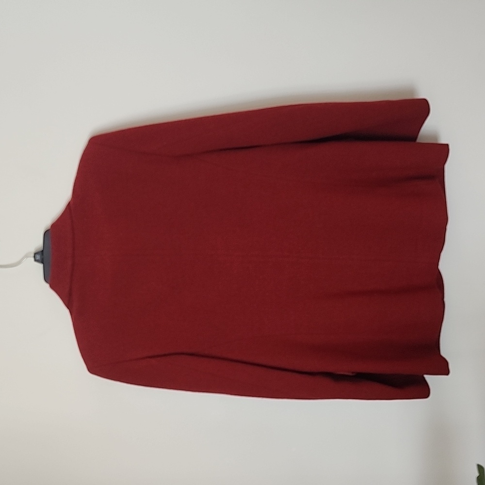 Pendleton Red Wool Lambswool Double Button Blazer… - image 8